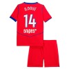 Maglia ufficiale Paris Saint Germain Desire Doue 14 Alternativa 2025-26 per Bambino